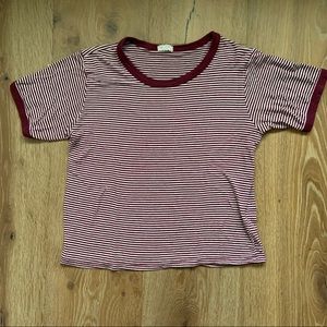 Brandy Melville striped Cropped Tee